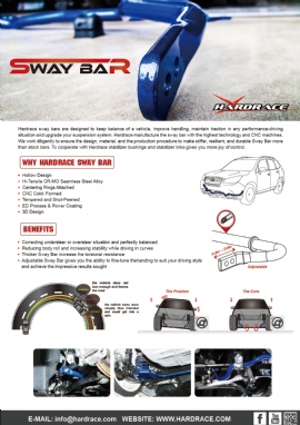 HARDRACE SWAY BAR