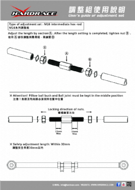 USER'S GUIDE OF M16 ADJUSTMENT SET 