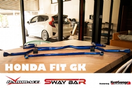 HONDA FIT GK SWAY BAR UPGRADED