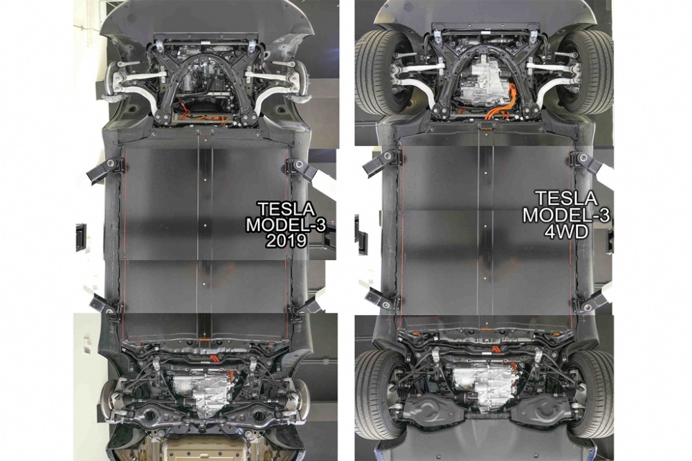 Tesla Model 3 chassis solution