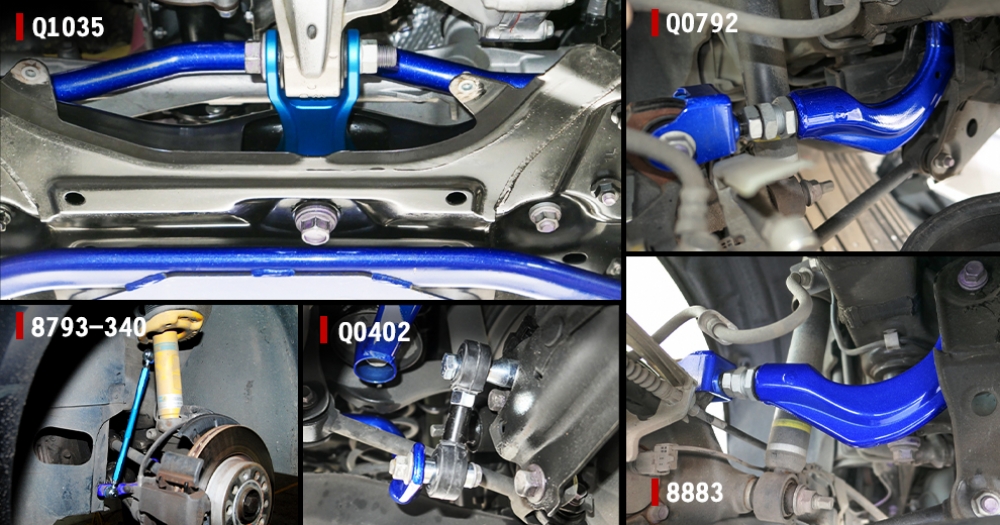 Hardrace chassis reinforcement guide for Toyota GR Corolla