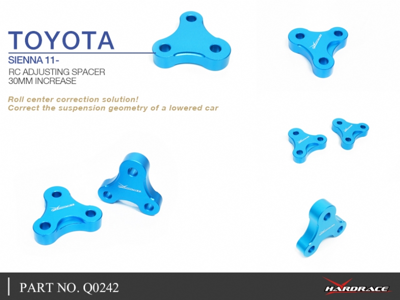 Q0242 - FRONT GEOMETRY CORRECTION SPACER
