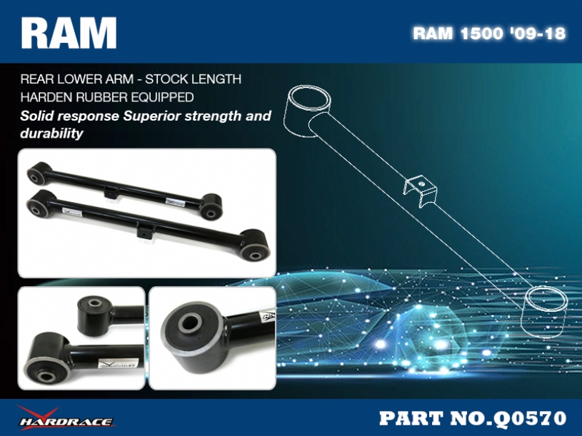 Q0570 - REAR LOWER ARM