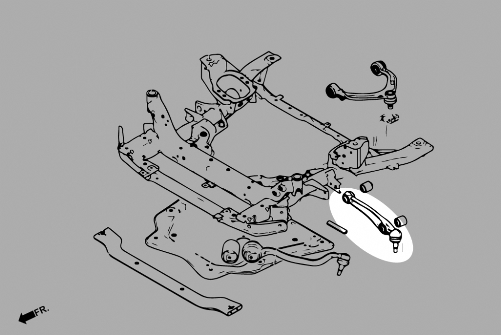 Q0740 - FRONT LOWER REAR ARM