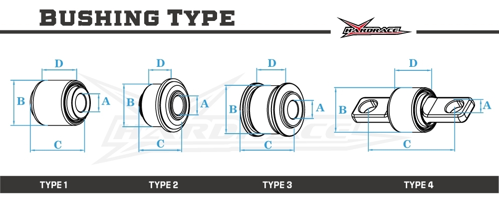 6133 - REAR LOWER ARM BUSHING
