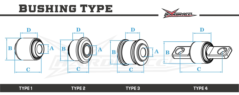 6208 - FRONT LOWER ARM BUSHING