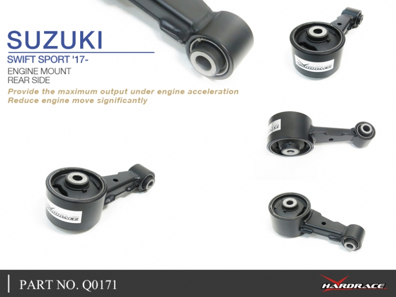 Q SUZUKI SWIFT ZCS '  REAR ENGINE MOUNT   HARDRACE GLOBAL